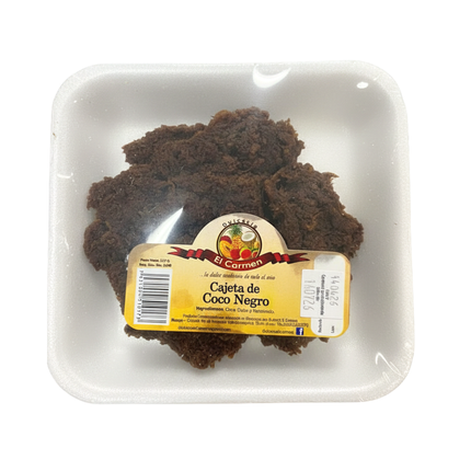 Cajeta de Coco Negro El Carmen,